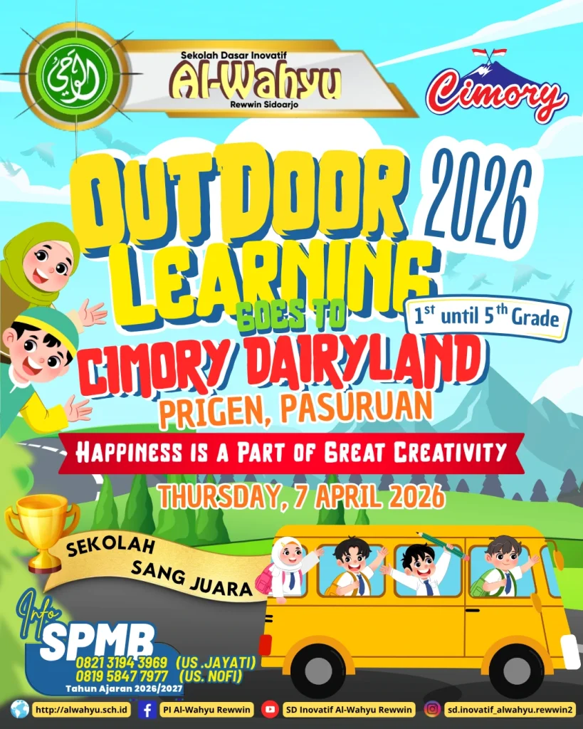 Outdoor Learning 2026 SD Inovatif Al-Wahyu Goes to Cimory Dairyland